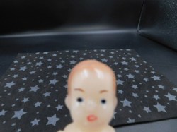 wax baby doll main face